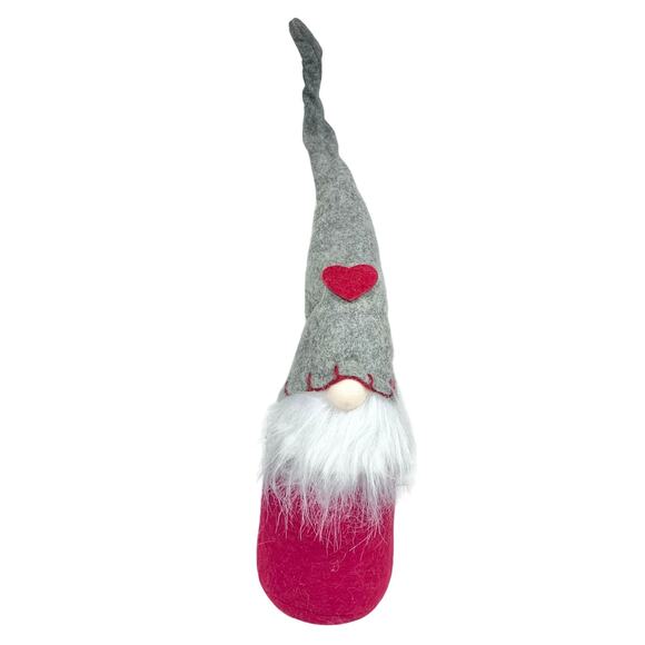 Festive Christmas Gonks Gnome Bean Bag Bottom Set of 3 Felt Christmas Santa Elf - Picture 2 of 11